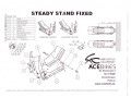 Motorsteun Steadystand Fixed | Afbeelding 3 | AHW Parts