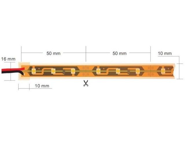 LED strip 12V 5 meter wit | Afbeelding 2 | AHW Parts