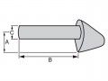 Lasduim tbv. klepscharnier | Afbeelding 2 | AHW Parts