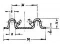 Klepscharnier 61 cm | Afbeelding 2 | AHW Parts